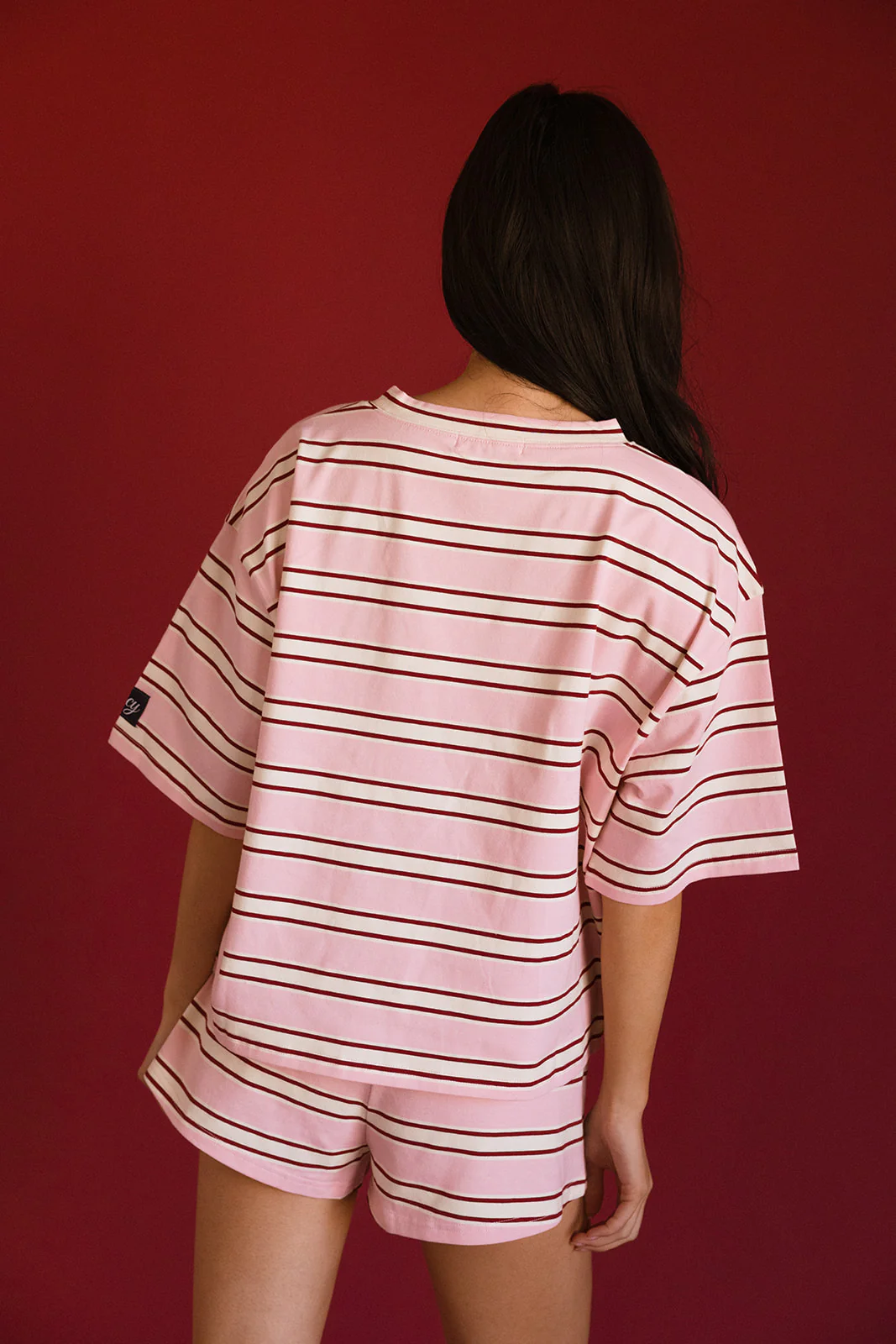Fancy Short Sleeve Top - Candy Cane Stripes - Image 15