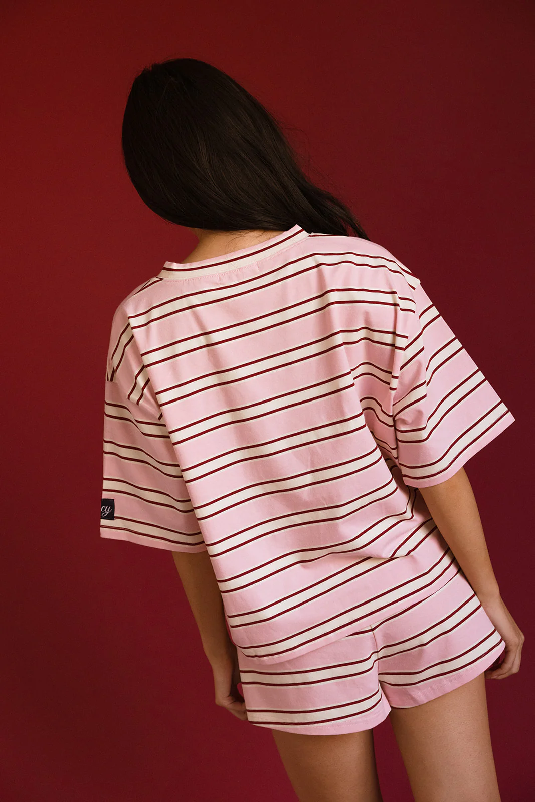 Fancy Short Sleeve Top - Candy Cane Stripes - Image 16