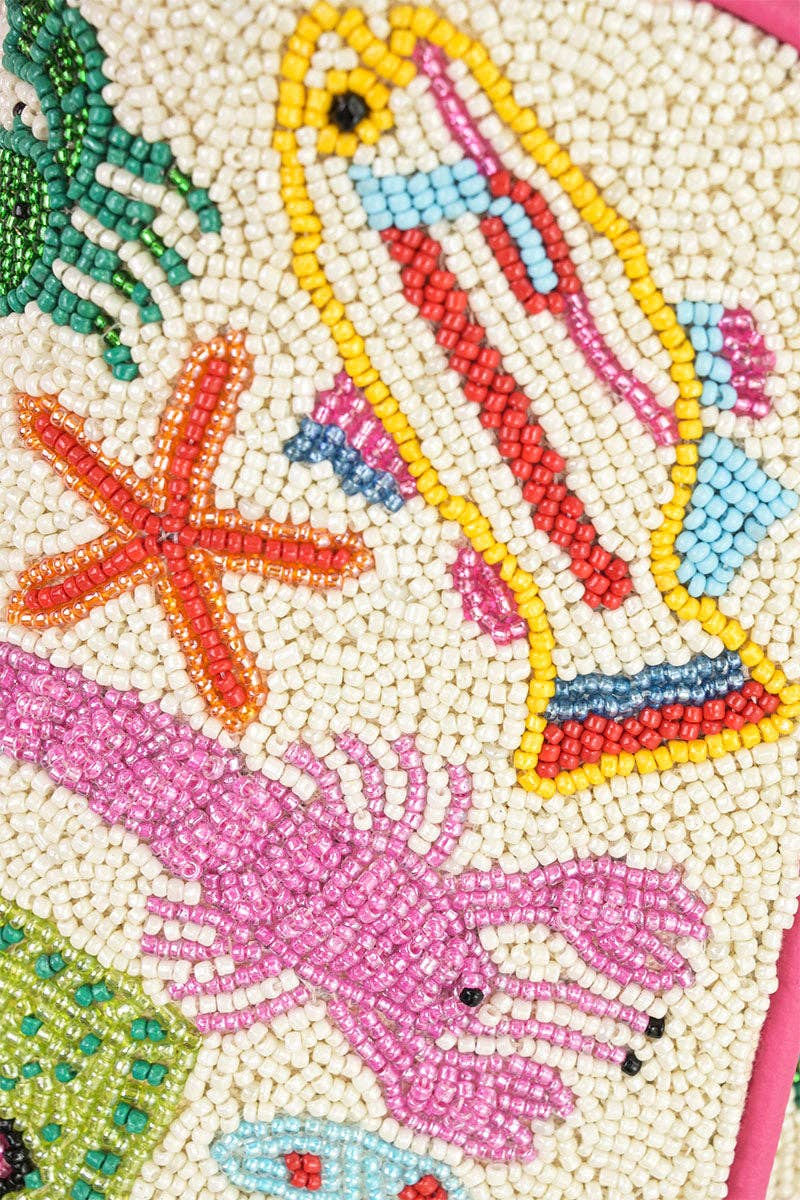 Underwater Tales Beaded Shoulder Bag - Image 4